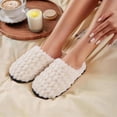 thumbnail image 7 of Ecetana Women's Fuzzy Slippers Comfortable and Warm Faux Fur Home Shoes Soft Memory Foam Slippers, 7 of 7
