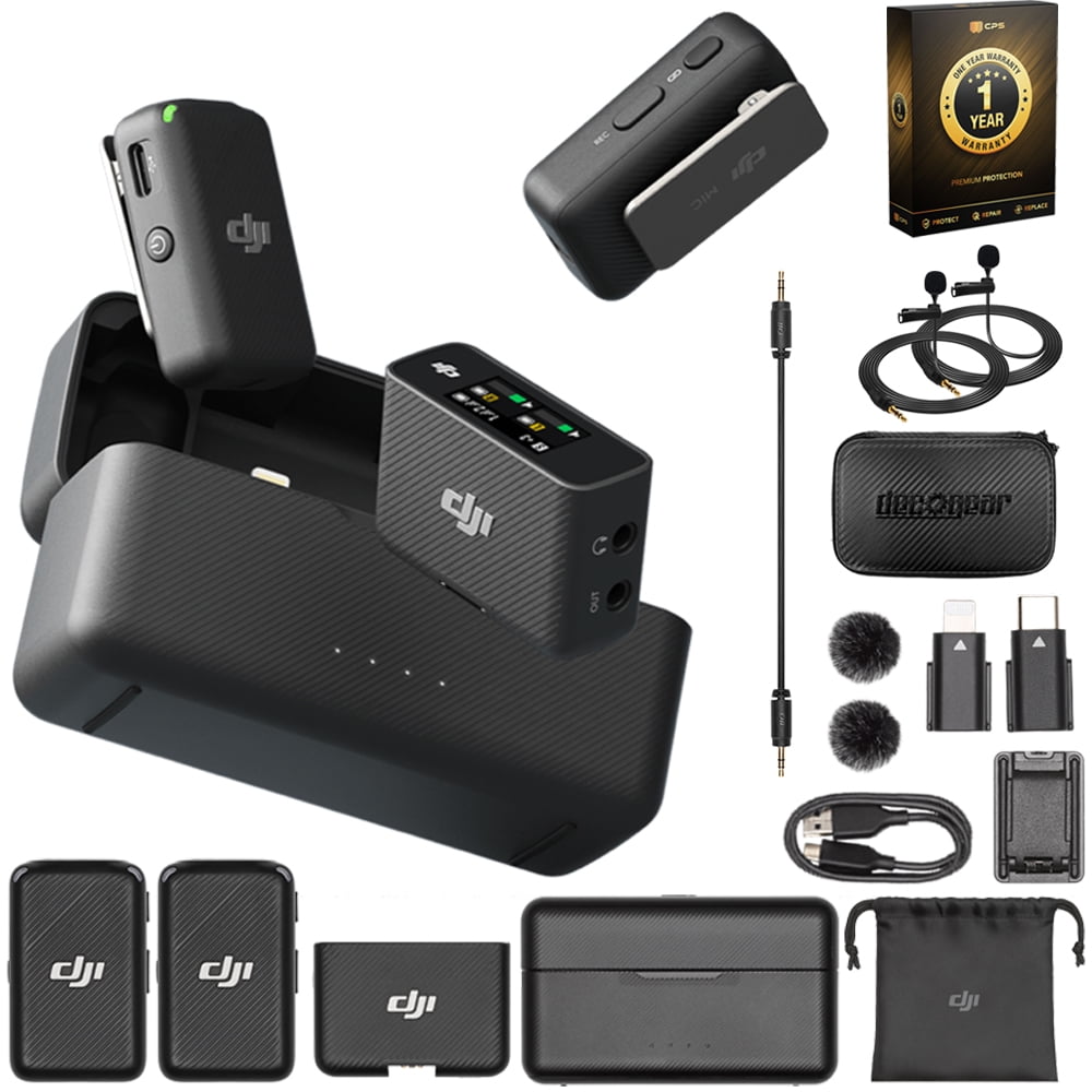 DJI MICセット DJI Mic 2 All-in-one Wireless Microphone Bundle for Camera