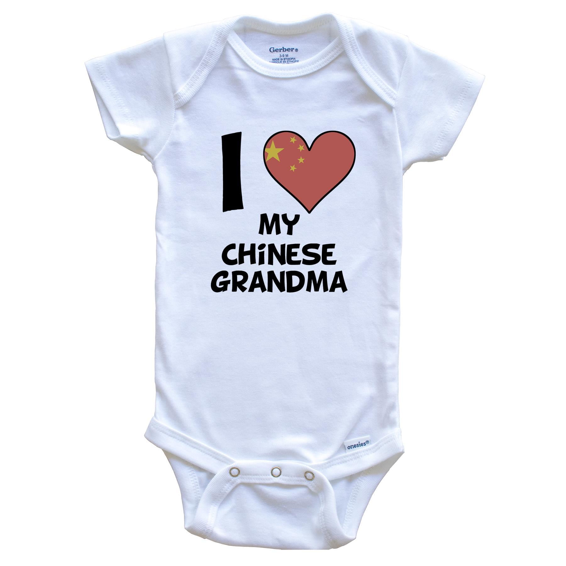 i love my grandparents onesie