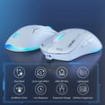 thumbnail image 5 of Onikuma Cw917 4800Dpi Wireless Gaming Mouse Game USB Gaming Mouse Led Color Breathing Light Design, 5 of 8