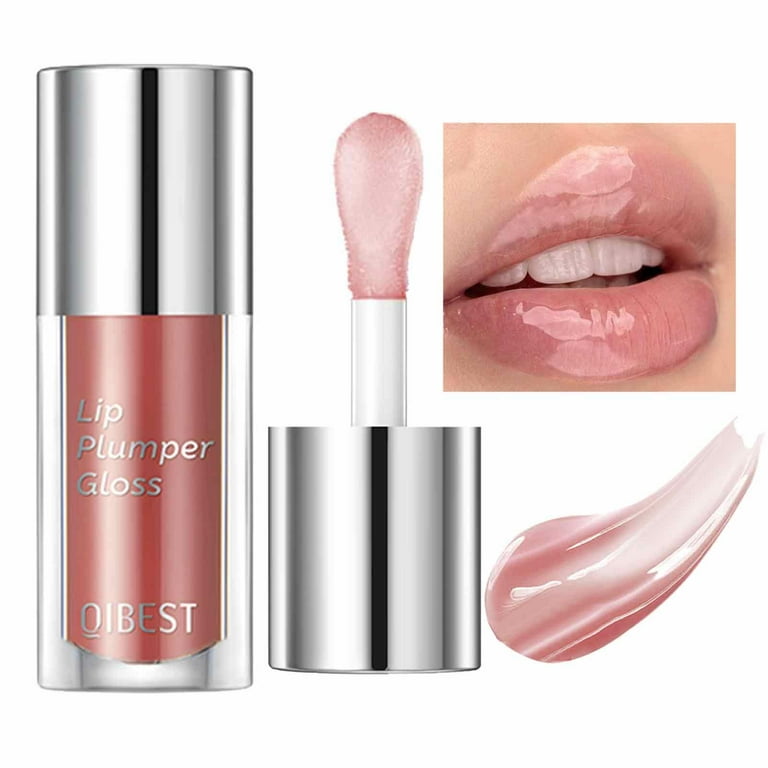  Lip Glow Oil - Lip Oil, New Formula - Lip Care, Lip Gloss -  Plumping & Moisturizing, Lip Tint & Lip Makeup, Clear Lip Gloss