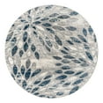 thumbnail image 2 of Unique Loom Sumter Collection Area Rug - Rhett (8' Round Gray/Navy Blue), 2 of 6