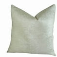 thumbnail image 4 of Plutus Chic Stripe Aloe Handmade Throw Pillow, (Double sided 12" x 20"), 4 of 4