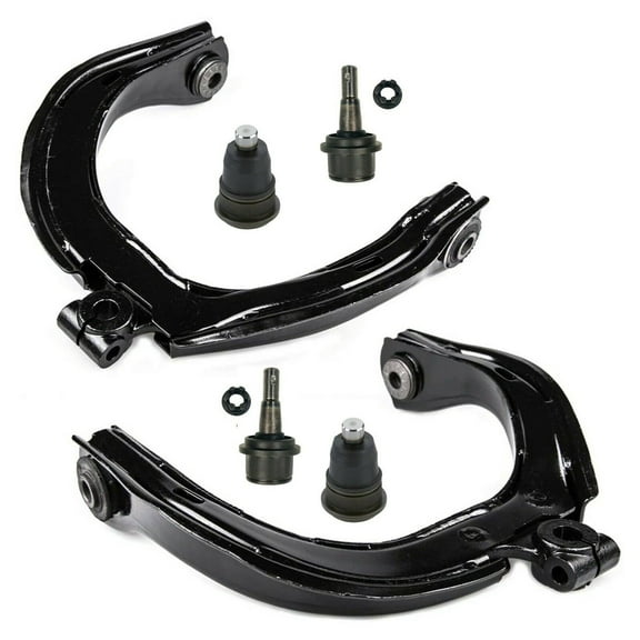 6 Pc Upper Control Arms   Front Upper & Lower Ball Joints Fits select: 2002-2007 CHEVROLET TRAILBLAZER, 2002-2009 GMC ENVOY