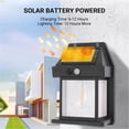 thumbnail image 3 of Paquete de 2 Linternas Solares de Pared para Exteriores con 3 Modos Luces LED con Sensor de Movimiento de Atardecer a Amanecer Lámpara de Seguridad Impermeable para Valla de ANGGREK Otros, 3 of 8