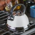 thumbnail image 5 of Mr. Flintshire 1.75 Quart Whistling Tea Kettle in Linen, 5 of 5