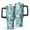 Pioneer Flower Floral-2, variant on 40oz Pioneer Flower Floral Print Pattern Insulated Tumbler with Handle, BPA-Free Leak Proof Lid and Straws, Double Wall Vacuum, Hot 12h/Cold 34h