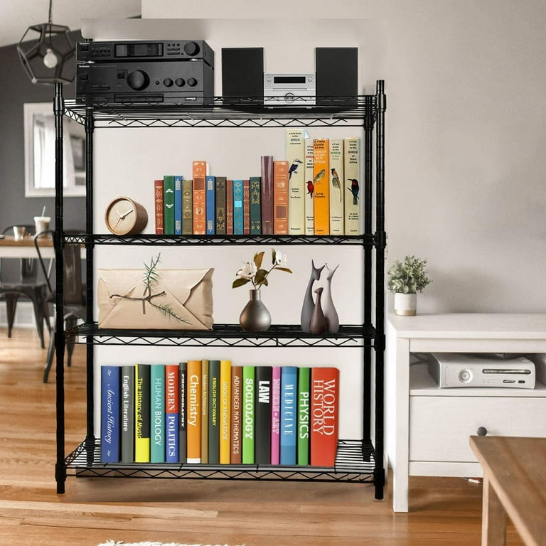 Wire 2024 bookshelf rack