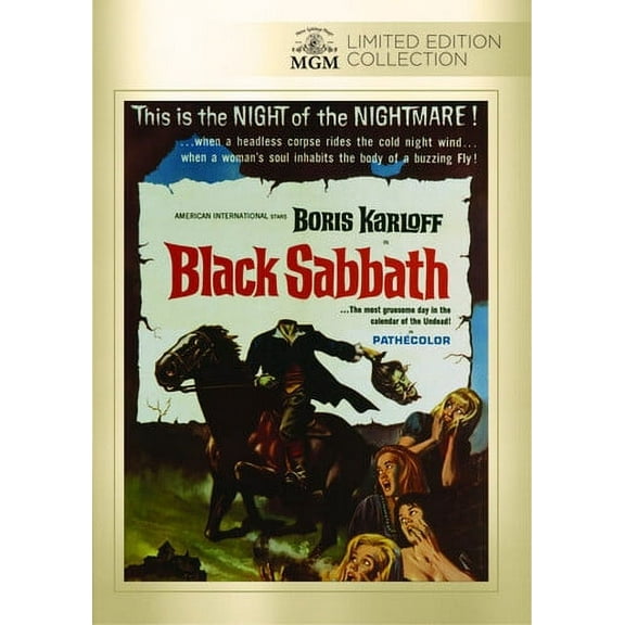 Black Sabbath (DVD), MGM Mod, Horror