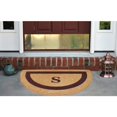 thumbnail image 4 of Nedia Home 02055S Single Picture - Brown Frame 22 x 36 In. Half Round Heavy Duty Coir Doormat - Monogrammed S, 4 of 4