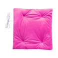 thumbnail image 2 of Toystoory Almohadilla de calefacción, alfombrilla lavable para silla, cojín eléctrico con carga cálida para otoño e invierno, suministro Suministros térmicos Rosa roja, 2 of 6