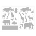 thumbnail image 1 of Las calcomanías transparentes para ventanas protegen a las aves silvestres de los impactos., 1 of 5