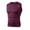 1_Wine, variant on Balconfoster Men's Slim Underwear, Shaperluv Men's Compression Shapewear Vest, ManSculpt Undershirt Body Shaper Tank Top Layer for Sport,Size XL