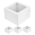 thumbnail image 6 of Toddmomy Cake Containers PE for Birthdays Protection 4Pcs 11.99X11.99X7.86in, 6 of 8