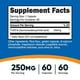 thumbnail image 2 of Suplemento Nutricost Tudca 250 mg 60 cápsulas de ácido tauroursodesoxicólico, 2 of 6