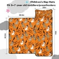 thumbnail image 5 of Halloween Cats and Brooms Pattern Toddler Nap Mats for Kids Preschool,50"x20" Sleeping Mat Bag or Kids,Toddler Sleeping Bag,Toddler Nap Mat or Daycare, 5 of 6