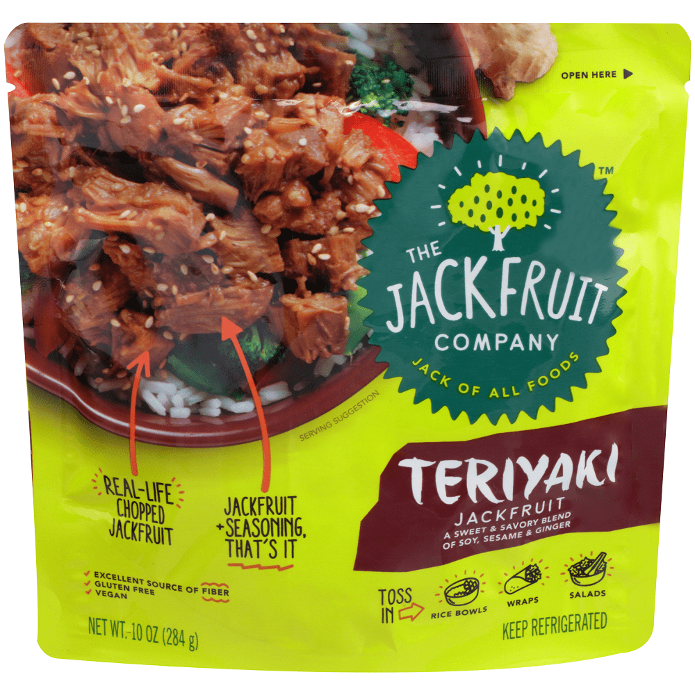 The Jackfruit Company Teriyake Jackfruit, 10oz (Pack of 6)