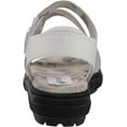 thumbnail image 3 of Greenleaf Women's Unity Spikeless Golf Sandals White Medium 5, 3 of 7