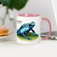 thumbnail image 3 of CafePress - Blue Poison Dart Frog Mug - 11 oz Ceramic Mug - Novelty Coffee Tea Cup, 3 of 4