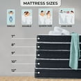 thumbnail image 3 of 9 –Inch Single Gel Foam Mattress – Medium-Firm, Cooling Gel Foam, Pressure Relief & Motion Isolation, CertiPUR-US Certified, Mattress-in-a-Box, 3 of 7
