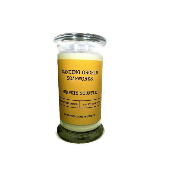 Pumpkin Souffle Scented Cotton Wick Soy Candle