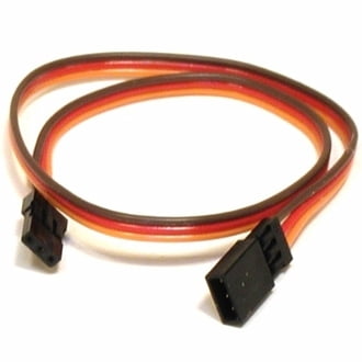 HobbyFlip 10CM Servo Lead Extention (JR) 26AWG Wire Cable Connector Compatible with Walkera G400