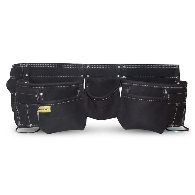 TABLIER DE CHARPENTIER MECHTOOLS AVEC CEINTURE EN CUIR