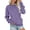 Light Purple, variant on MOSHU Casual Womens Sweatshirts Crewneck Long Sleeve Tops Oversized Pullover Sweatshirt for Women