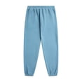 thumbnail image 4 of Puntoco Pantalones casuales de color sólido con cordón en el tobillo para hombre, pantalones largos, 4 of 6