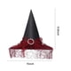 thumbnail image 4 of Sombrero Bruja Halloween Mini Puntiagudo para Fiesta Cosplay () Rojo, 4 of 4