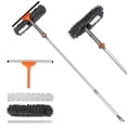 thumbnail image 1 of Chabatree Window Squeegee Cleaner Set 2-in-1 with Extendable Pole, Window Cleaning kit with Bendabl, 1 of 7