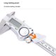 thumbnail image 4 of Calibrador de Acero Inoxidable Endurecido Calibre Vernier Calibre Electrónico Calibre Impermeable, 4 of 8