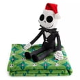 thumbnail image 2 of Disney's The Nightmare Before Christmas Jack Skellington Santa Holiday Pillow Buddy & Throw Blanket Set, 50" x 60", 2 of 2