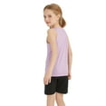 thumbnail image 7 of 5 Pack Girls Youth Kids Tank Top Active Quick Dry Sleeveless Moisture Wicking Tank Tops Performance Shirts (Age 5-16Y), 7 of 7