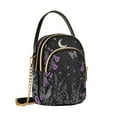 thumbnail image 7 of FORMRS Crossbody Bag for Women Shoulder Cell Phone Purse with Zipper, Gothic Floral Print, 7 of 7