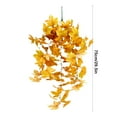 thumbnail image 3 of Fall Decor Thanksgiving Decoration Artificial Leaves Vines Outdoor Autumn Outdoor Decor Artificial Fall Maple Leaves Hanging Plants For Autumn Harvest Festival Fake Plants Indoor, 3 of 6