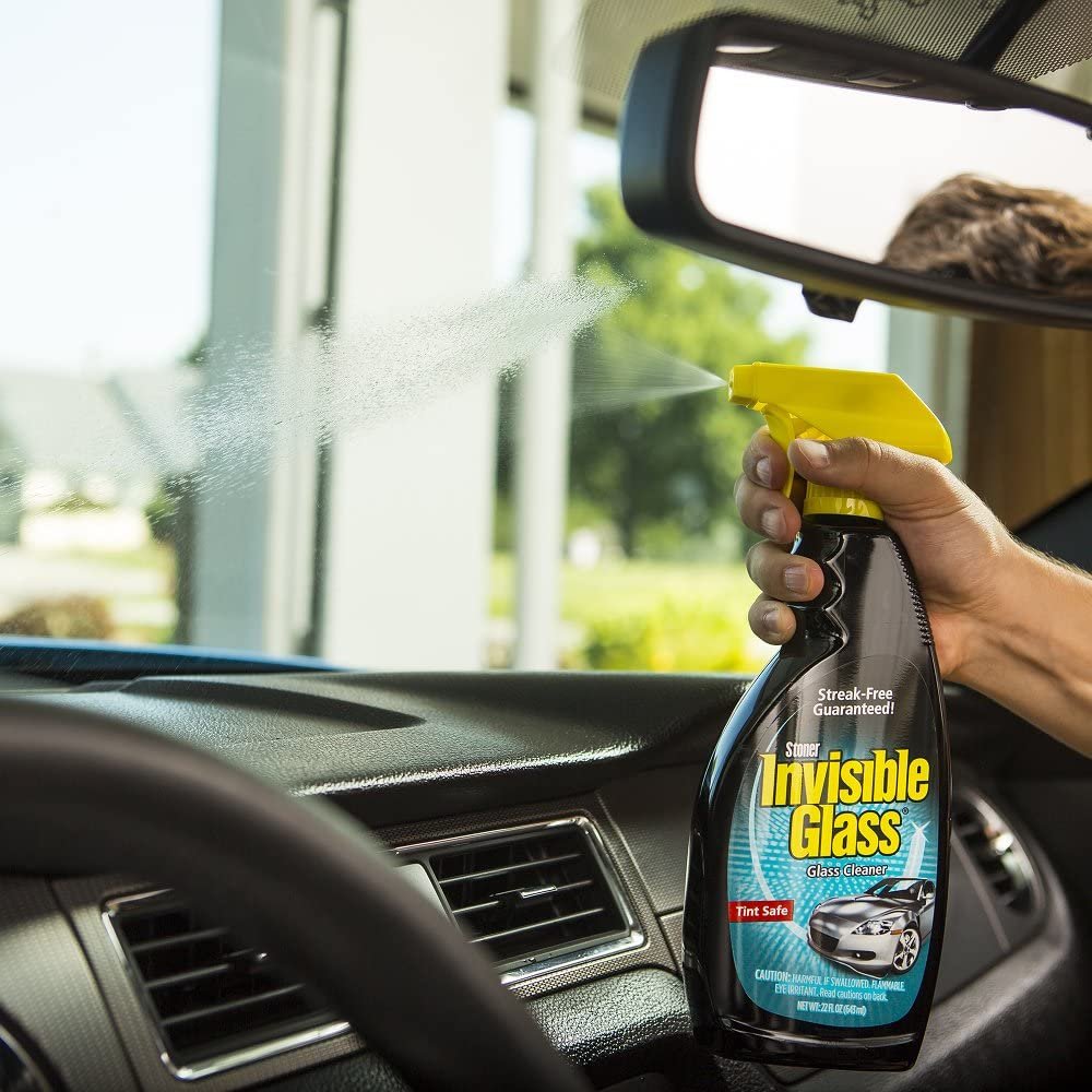 Invisible Glass 92164-2PK 22-Ounce Premium Glass Cleaner and Window Spray for Auto and Home Provides a Streak-Free Shine on Windows, Windshields, and Mirrors is Residue and Ammonia Free and Tint Safe - image 5 of 6