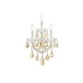 thumbnail image 1 of Elegant Lighting Maria Theresa Transitional 3 Light Royal Cut Crystal Wall Sconce, 1 of 9