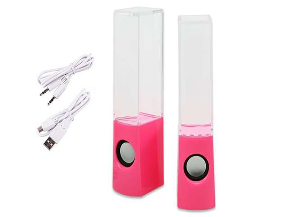 Bolan Plug & Play MultiColor Illuminated Dancing Water Speaker Light