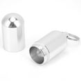 thumbnail image 4 of Aluminium Pill Box, Keychain Pill Case Firm Portable Silver  For Capsules For Pills For Cod Liver Oil For Vitamin E, 4 of 8