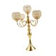 thumbnail image 2 of Candelabro, centro de mesa, candelabro para lamparilla, adorno, candelabro de Metal, candelabro para boda, decoración del hogar Oro, 2 of 9