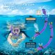 thumbnail image 3 of Set de Snorkel Honlanor para Adultos - Equipo de Buceo Antifugas y Antivaho, 3 of 7