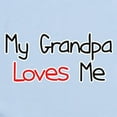 thumbnail image 2 of CafePress - My Grandpa Loves Me Infant Bodysuit - Baby Light Bodysuit, Size Newborn - 24 Months, 2 of 4