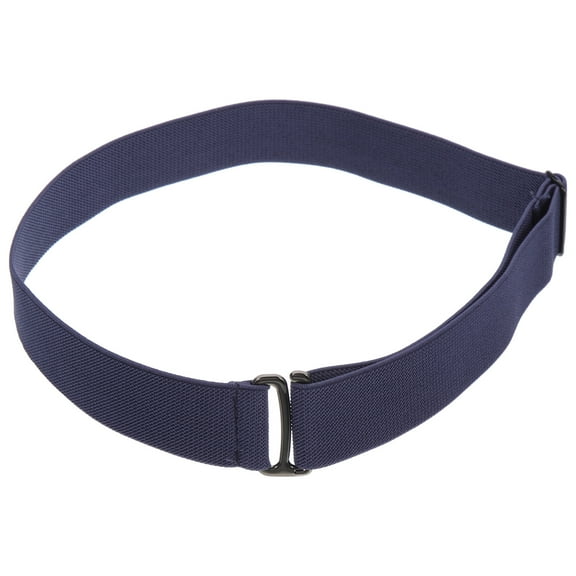 Tineasur Women's Elastic Belt Stretch Belt Dark Blue 1Pcs Waist Tightener for Casual Use