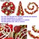 thumbnail image 4 of Adornos de árbol de plástico inastillables personalizados, bolas de Navidad para bricolaje, guirnalda de bolas, decoración colgante de Navidad, 4 of 4