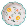 thumbnail image 2 of Ceramic Salad Bowl Dessert Bowl Adorable Pattern Wave Bowl Breakfast Bowl, 2 of 9