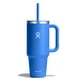 thumbnail image 1 of Vaso de viaje Hydro Flask de 1,2 L con asa, tapa y color azul pajizo, 1 of 8