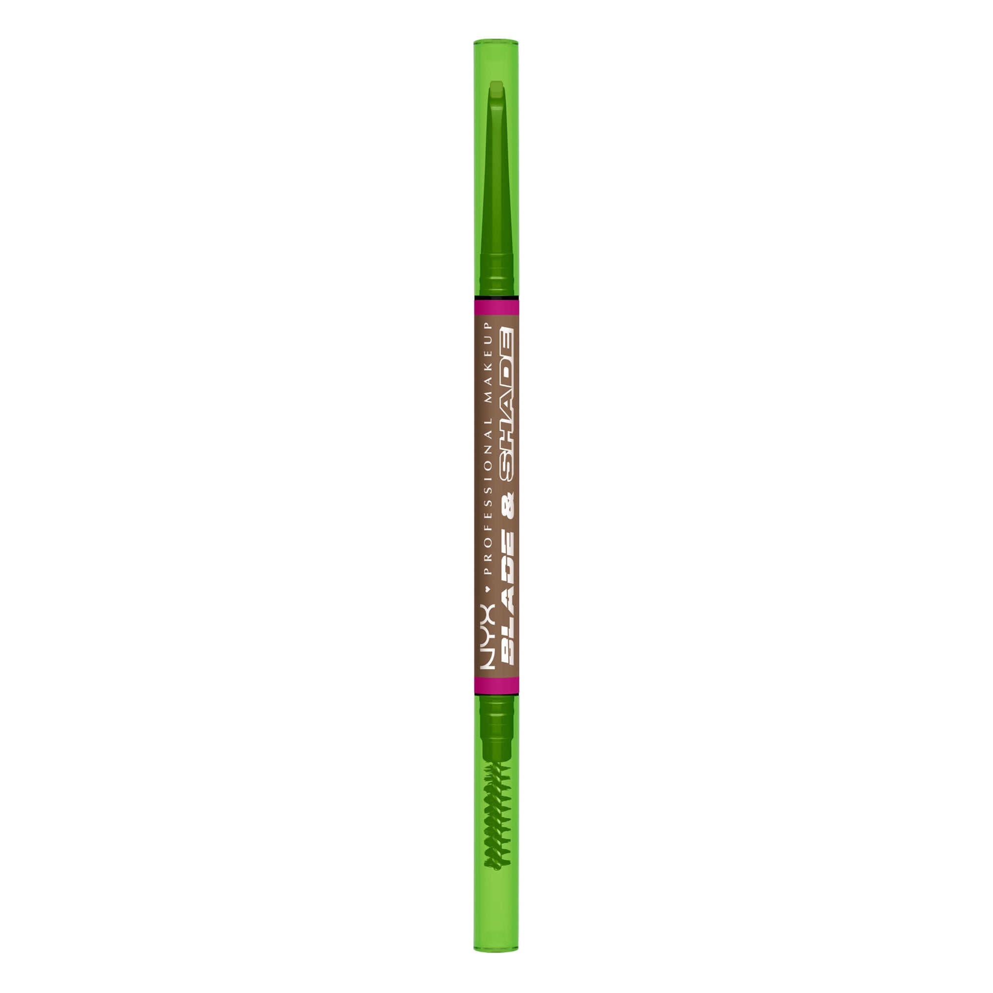 NYX Professional Makeup Blade & Shade, Dual Edged Brow Pencil