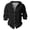 1-Black486, variant on Boys Hooded Shirt Solid Long Sleeve Button Down Shirt Summer Breathable Top, Sizes 4-17Y