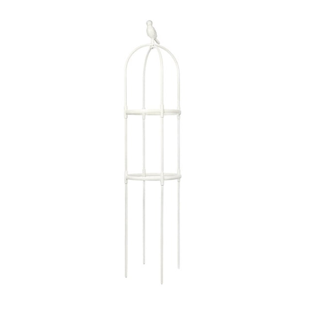 Climbing Vine Rack Plant Support Frame Home Plastic Coated Iron 120cm Outdoor Durable For Garden Balcony Rose Trellis